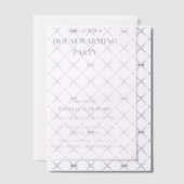 Modernes Minimalistisches neues Zuhause Housewarmi Pergament Einladungen (Versetzt (Einladung))