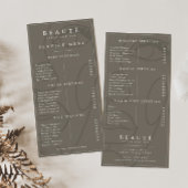 Modernes Minimalistisches neutrales Wellness-Cente