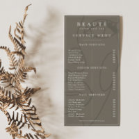 Modernes Minimalistisches neutrales Wellness-Cente