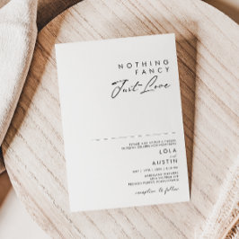 Modernes Minimalistisches Nichts Extravagant nur L Einladung