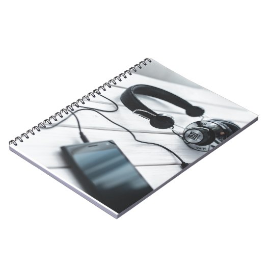 Modernes Minimalistisches Notebook Notizblock (Linke Seite)