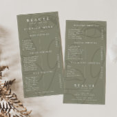 Modernes Minimalistisches Olive Salon/Wellness-Cen