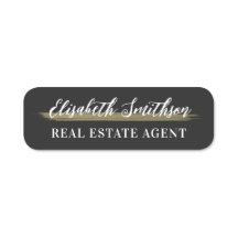 Modernes, minimalistisches Personalisiertes ID-Abz