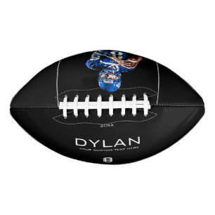 Modernes Minimalistisches Personalisiertes Keepake Football