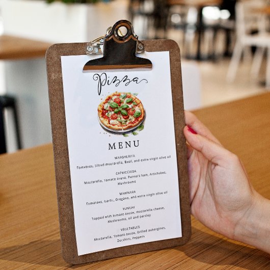 Modernes Minimalistisches Pizzabesuch