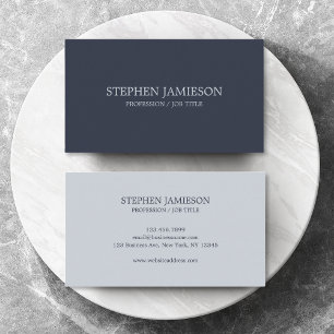 Modernes Minimalistisches Professionelles Klassisc Visitenkarte