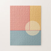 Modernes Minimalistisches Puzzle (Vertikal)