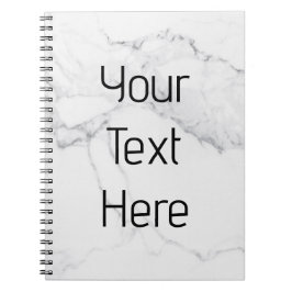 Modernes, Minimalistisches Rock-Design aus weißem  Notizblock