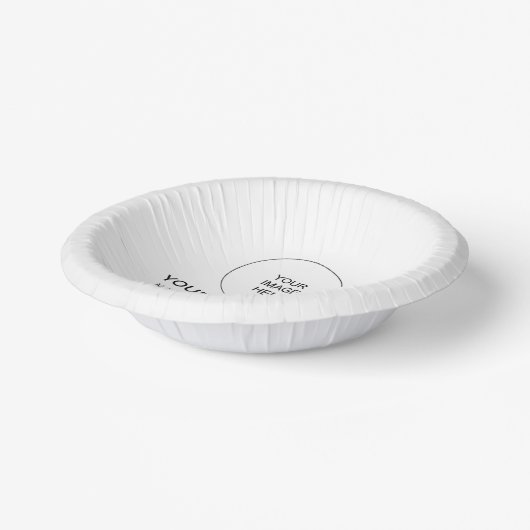 Modernes Minimalistisches Rundbogen-Elegant Pappteller (Gewinkelt)