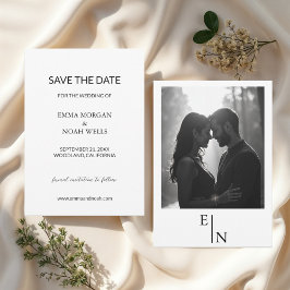 Modernes Minimalistisches Save the Date