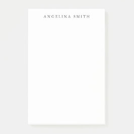 Modernes Minimalistisches Schlicht Einfaches Schwa Post-it Klebezettel