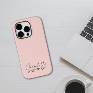 Modernes Minimalistisches, schlichtes Design Name  Case-Mate iPhone 14 Pro Hülle
