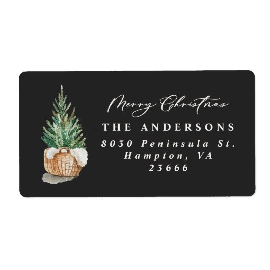 modernes, minimalistisches Schwarz (Vorne)