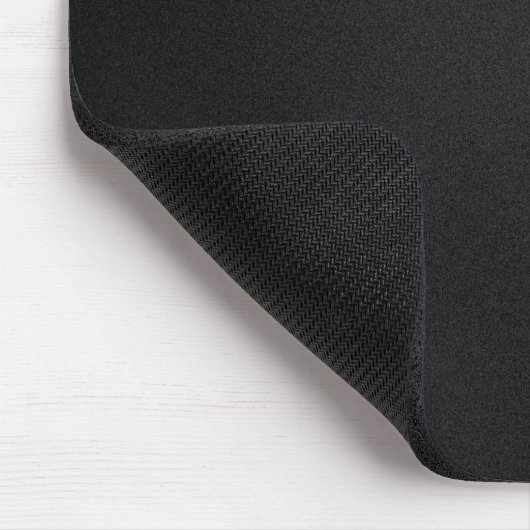 Modernes Minimalistisches Schwarz & Gold-Muster mi Mousepad (Ecke)