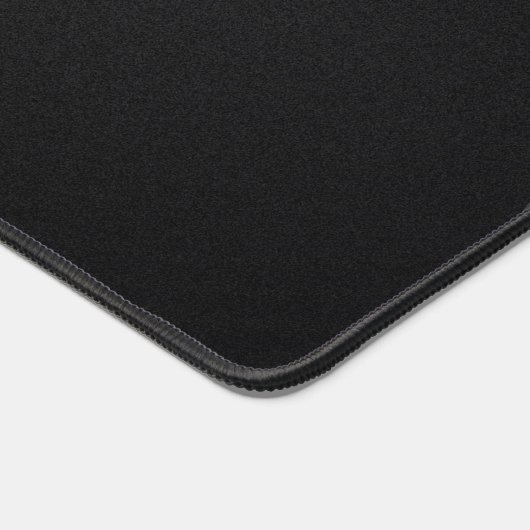 Modernes Minimalistisches Schwarz & Gold-Muster mi Schreibtischunterlage (Ecke)