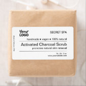 Modernes, Minimalistisches Schwarz-Weiß-Hautpflege (Insitu)