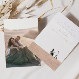 Modernes Minimalistisches Script 2 Foto Save the D