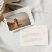 Modernes Minimalistisches Script Arch Foto Danke K