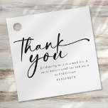 Modernes Minimalistisches Script-Brautparty Geschenkanhänger<br><div class="desc">🎉 aus unserer modernen Minimalistischen Brautparty-Sammlung - Koordinierungsartikel verfügbar</div>