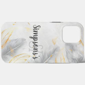 Modernes Minimalistisches Script Case-Mate-iPhone  Case-Mate iPhone Hülle (Rückseite (Horizontal))