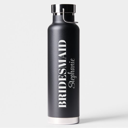 Modernes Minimalistisches Script-Hochzeitsskript-B Trinkflasche