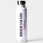 Modernes Minimalistisches Script-Hochzeitsskript-B Trinkflasche