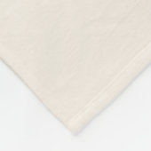 Modernes Minimalistisches Skript - Eigene Hochzeit Fleecedecke (Ecke)