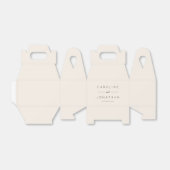 Modernes Minimalistisches Skript - Eigene Hochzeit Geschenkschachtel (Ungefaltet)