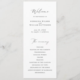 Modernes Minimalistisches Skriptmonogramm-Flachpro Programm