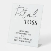 Modernes, Minimalistisches Skriptschild für die Ho Sockelschild (Vorderseite)