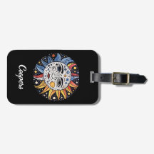 Modernes Minimalistisches Sonnenmongramm