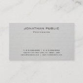 Modernes Minimalistisches Template Beruflich Visitenkarte (Rückseite)