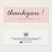 Modernes Minimalistisches Unternehmen dank Bestell (Vorne & Hinten)