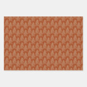 Modernes Minimalistisches Urlaubsmuster Geschenkpapier Set (Vorderseite)