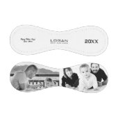 Modernes Minimalistisches Vatertag Bester Vater je Baseball (Paneele)