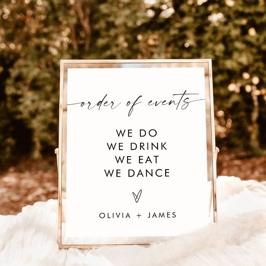 Modernes Minimalistisches Veranstaltungspaket für Poster