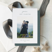 Modernes Minimalistisches vertikales Weihnachtsfes