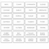 Modernes, Minimalistisches, wasserdichtes Speckkru Aufkleber (Vorderseite)