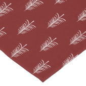 Modernes Minimalistisches Weihnachtsbaummuster Kurzer Tischläufer (Ecke)