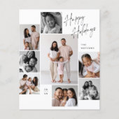 Modernes Minimalistisches Weihnachtsbudget 9 Foto (Vorderseite)