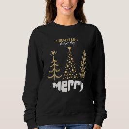 Modernes, minimalistisches Weihnachtsgeschenk gemü Sweatshirt