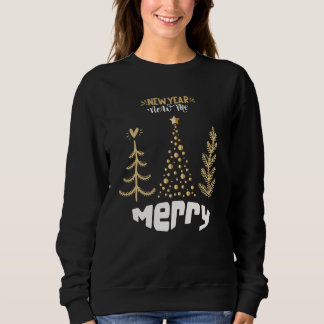 Modernes, minimalistisches Weihnachtsgeschenk gemü Sweatshirt