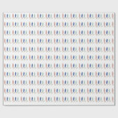 Modernes, minimalistisches Wrapping Paper für Blät Geschenkpapier (Flach)