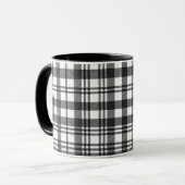 Modernes Minimalmuster Tasse (Vorderseite Links)