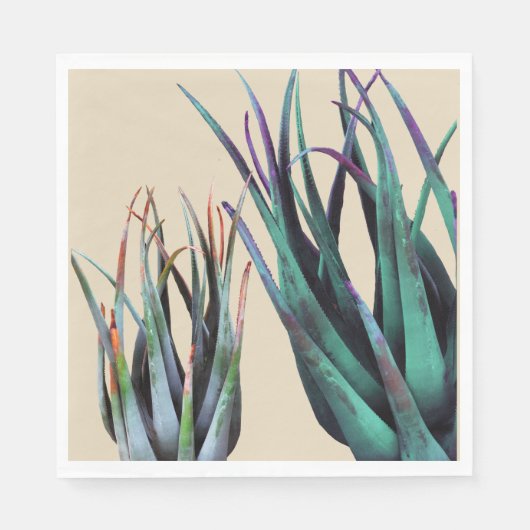 Modernes Minimalpapier Napkins Serviette (Vorderseite)