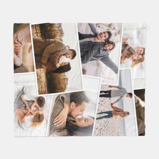Modernes Minimum von 8 Foto elegant Fleecedecke (Vorderseite (Horizontal))