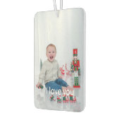 Modernes Minmalist Baby Kids Foto Autolufterfrischer (Links)