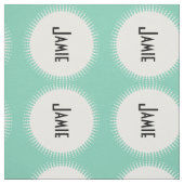 Modernes Minze Personalisierte Stoffe (Muster)