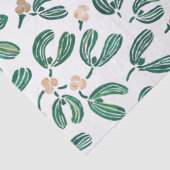 Modernes Mistletodesign Seidenpapier (Detail)