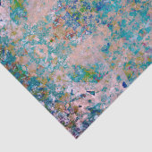 Modernes, mit Sangria-Farben Abstrakt Seidenpapier (Ausschnitt)